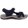imageCUSHIONAIRE Womens Pace comfort footbed outdoor sandal with adjustable straps and Memory Foam Wide Widths AvailableNavy