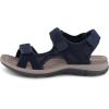 imageCUSHIONAIRE Womens Pace comfort footbed outdoor sandal with adjustable straps and Memory Foam Wide Widths AvailableNavy