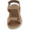 imageCUSHIONAIRE Womens Pace comfort footbed outdoor sandal with adjustable straps and Memory Foam Wide Widths AvailableTaupe