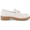 imageCUSHIONAIRE Womens Romeo Slip on Loafer Memory Foam Wide Widths AvailableCream