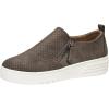 imageCUSHIONAIRE Womens Nissa Casual Zipper Slip on with Memory Foam ampamp Wide Widths AvailableGrey