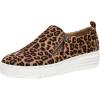 imageCUSHIONAIRE Womens Nissa Casual Zipper Slip on with Memory Foam ampamp Wide Widths AvailableLeopard