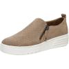 imageCUSHIONAIRE Womens Nissa Casual Zipper Slip on with Memory Foam ampamp Wide Widths AvailableTaupe