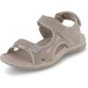 imageCUSHIONAIRE Womens Pace comfort footbed outdoor sandal with adjustable straps and Memory Foam Wide Widths AvailableGrey