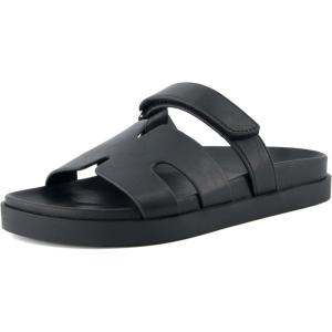 imageCUSHIONAIRE Womens Estate Footbed Sandal With ComfortBlack
