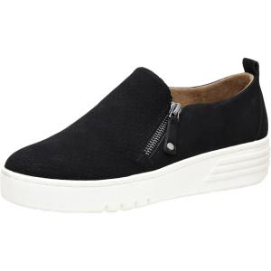 imageCUSHIONAIRE Womens Nissa Casual Zipper Slip on with Memory Foam ampamp Wide Widths AvailableBlack