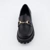 imageCUSHIONAIRE Womens Dillan Buckle Slip on Loafer Memory FoamBlack