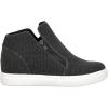 imageCUSHIONAIRE Womens Hart Hidden Wedge Sneaker Wide Width AvailableBlack Canvas