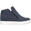 imageCUSHIONAIRE Womens Hart Hidden Wedge Sneaker Wide Width AvailableBlue Canvas