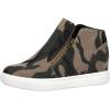 imageCUSHIONAIRE Womens Hart Hidden Wedge Sneaker Wide Width AvailableCamo Canvas