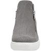 imageCUSHIONAIRE Womens Hart Hidden Wedge Sneaker Wide Width AvailableGrey