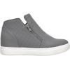 imageCUSHIONAIRE Womens Hart Hidden Wedge Sneaker Wide Width AvailableGrey Pu