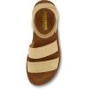 imageCUSHIONAIRE Womens Indego Stretch SandalNatural Raffia Gore