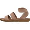 imageCUSHIONAIRE Womens Indego Stretch SandalTaupe