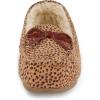 imageCushionaire Womens Sabina Moccasin Slipper Memory FoamCheetah