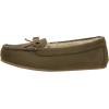 imageCushionaire Womens Sabina Moccasin Slipper Memory FoamKhaki