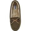 imageCushionaire Womens Sabina Moccasin Slipper Memory FoamKhaki