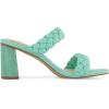 imageDunes  CUSHIONAIRE Technology Womens Iris braided Heel Sandal Memory Foam and Wide Widths AvailableAqua