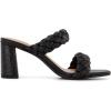 imageDunes  CUSHIONAIRE Technology Womens Iris braided Heel Sandal Memory Foam and Wide Widths AvailableBlack