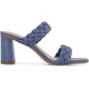 imageDunes  CUSHIONAIRE Technology Womens Iris braided Heel Sandal Memory Foam and Wide Widths AvailableBlue