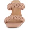 imageDunes  CUSHIONAIRE Technology Womens Iris braided Heel Sandal Memory Foam and Wide Widths AvailableBlush
