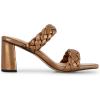 imageDunes  CUSHIONAIRE Technology Womens Iris braided Heel Sandal Memory Foam and Wide Widths AvailableBronze