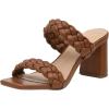 imageDunes  CUSHIONAIRE Technology Womens Iris braided Heel Sandal Memory Foam and Wide Widths AvailableBrown