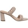 imageDunes  CUSHIONAIRE Technology Womens Iris braided Heel Sandal Memory Foam and Wide Widths AvailableNude