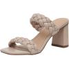 imageDunes  CUSHIONAIRE Technology Womens Iris braided Heel Sandal Memory Foam and Wide Widths AvailableNude