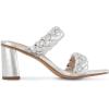 imageDunes  CUSHIONAIRE Technology Womens Iris braided Heel Sandal Memory Foam and Wide Widths AvailableSilver