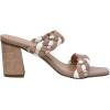 imageDunes  CUSHIONAIRE Technology Womens Iris braided Heel Sandal Memory Foam and Wide Widths AvailableTaupe Multi