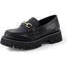 imageCUSHIONAIRE Womens Dillan Buckle Slip on Loafer Memory FoamBlack