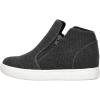 imageCUSHIONAIRE Womens Hart Hidden Wedge Sneaker Wide Width AvailableBlack Canvas