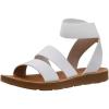 imageCUSHIONAIRE Womens Indego Stretch SandalWhite