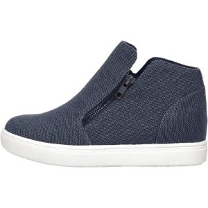 imageCUSHIONAIRE Womens Hart Hidden Wedge Sneaker Wide Width AvailableBlue Canvas
