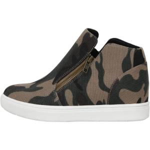 imageCUSHIONAIRE Womens Hart Hidden Wedge Sneaker Wide Width AvailableCamo Canvas