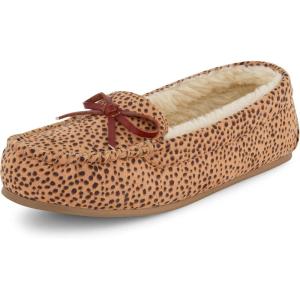 imageCushionaire Womens Sabina Moccasin Slipper Memory FoamCheetah