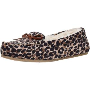 imageCushionaire Womens Sabina Moccasin Slipper Memory FoamLeopard