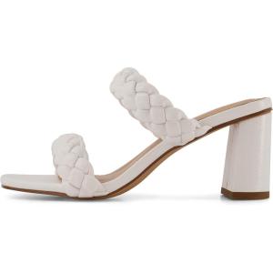 imageDunes  CUSHIONAIRE Technology Womens Iris braided Heel Sandal Memory Foam and Wide Widths AvailableIvory
