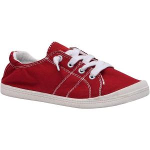 imageDunes Sport Womens Reesa Canvas SneakerRed