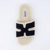 imageCUSHIONAIRE Cuddle Fur Slippers for Women Faux Shearling Slide Sandal Memory Foam Wide Widths AvailableBlack