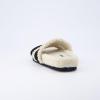 imageCUSHIONAIRE Cuddle Fur Slippers for Women Faux Shearling Slide Sandal Memory Foam Wide Widths AvailableBlack
