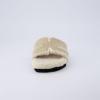 imageCUSHIONAIRE Cuddle Fur Slippers for Women Faux Shearling Slide Sandal Memory Foam Wide Widths AvailableSand