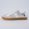imageCUSHIONAIRE Womens Bailey lace up Sneaker Comfort Foam Wide Widths AvailableSilver