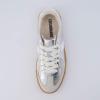 imageCUSHIONAIRE Womens Bailey lace up Sneaker Comfort Foam Wide Widths AvailableSilver