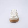 imageCUSHIONAIRE Womens Bailey lace up Sneaker Comfort Foam Wide Widths AvailableWhiteGrey
