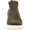 imageCUSHIONAIRE Womens Heaven Hidden Wedge Faux Shearling Sneaker Memory FoamOlive