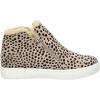imageCUSHIONAIRE Womens Heaven Hidden Wedge Faux Shearling Sneaker Memory FoamSpotted Cheetah