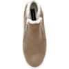 imageCUSHIONAIRE Womens Heaven Hidden Wedge Faux Shearling Sneaker Memory FoamTaupe