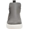imageCUSHIONAIRE Womens Hollywood studded Hidden Wedge sneaker Memory FoamGrey